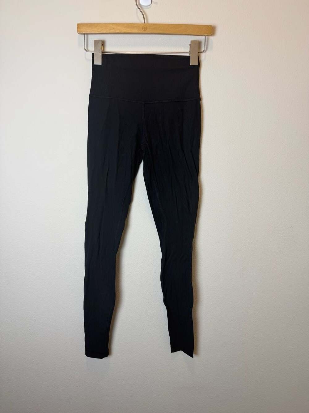Lululemon Ribbed High-Rise Legging Black Size 4